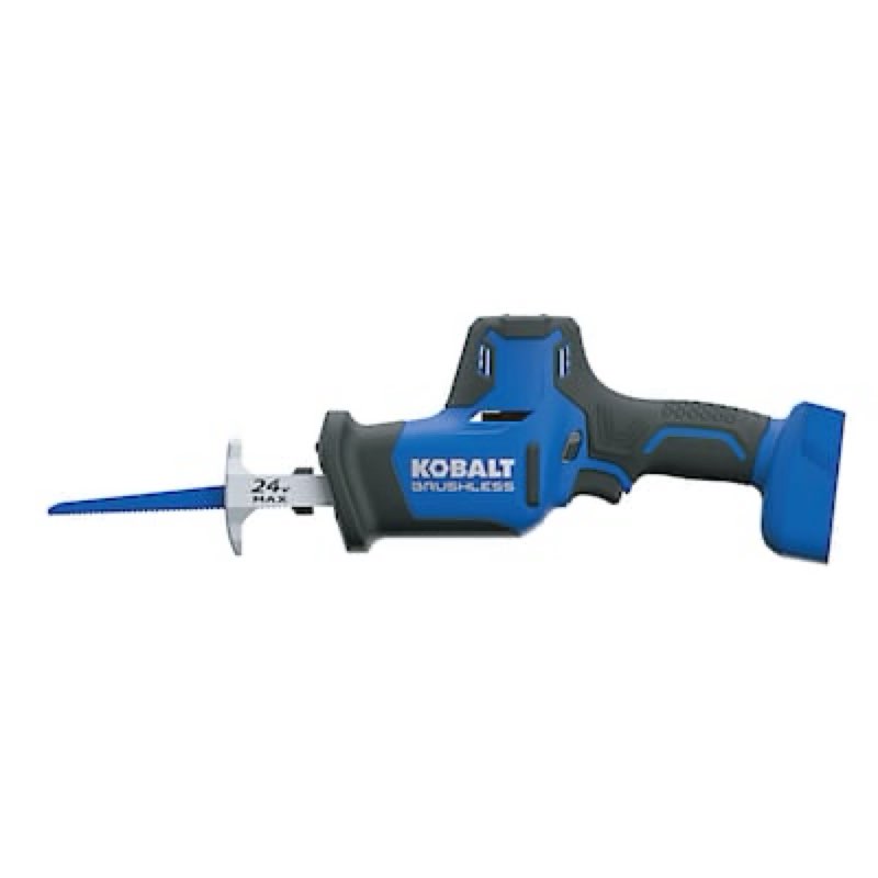 kobalt 24-volt variable speed brushless cordless reciprocating saw (battery not included)