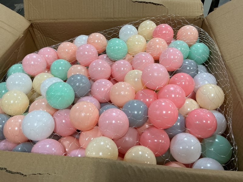 Condition photo showing Good Condition for gogoso balls for ball pit - plastic ball for toddlers, baby kids ball pool decoration 50 100 200 300