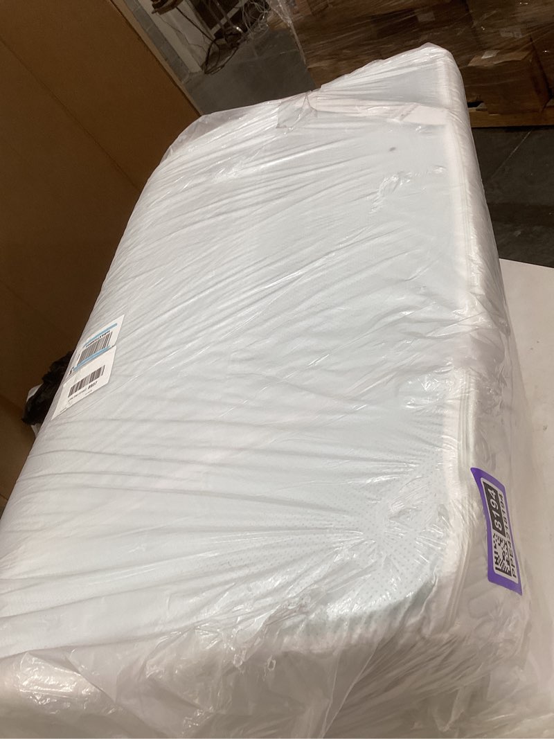 Condition photo showing Good Condition for valuxe 4 inch gel memory foam mattress topper twin xl size high density cooling pad pressure relief bed topper (with removable & washable bamboo cover) twin xl 4 inch white