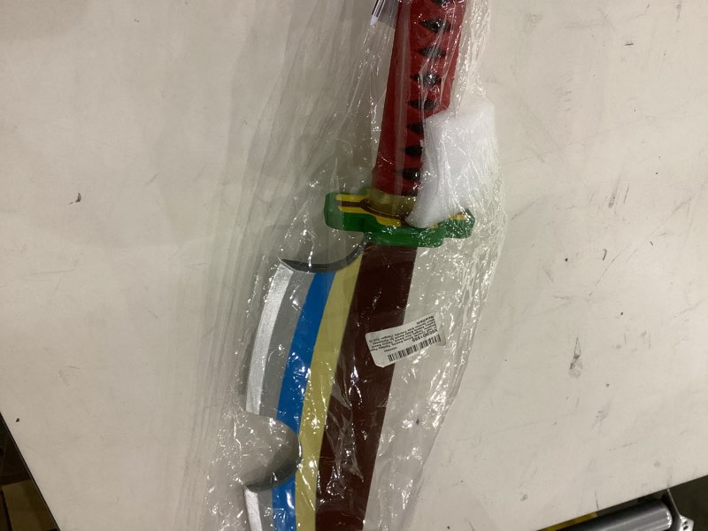 31 Inch Cosplay Anime Sword, Fantasy Foam Samurai Tengen Uzui Blade, Tanjiro Demon Katana for Halloween Short Version Tengen Uzui II