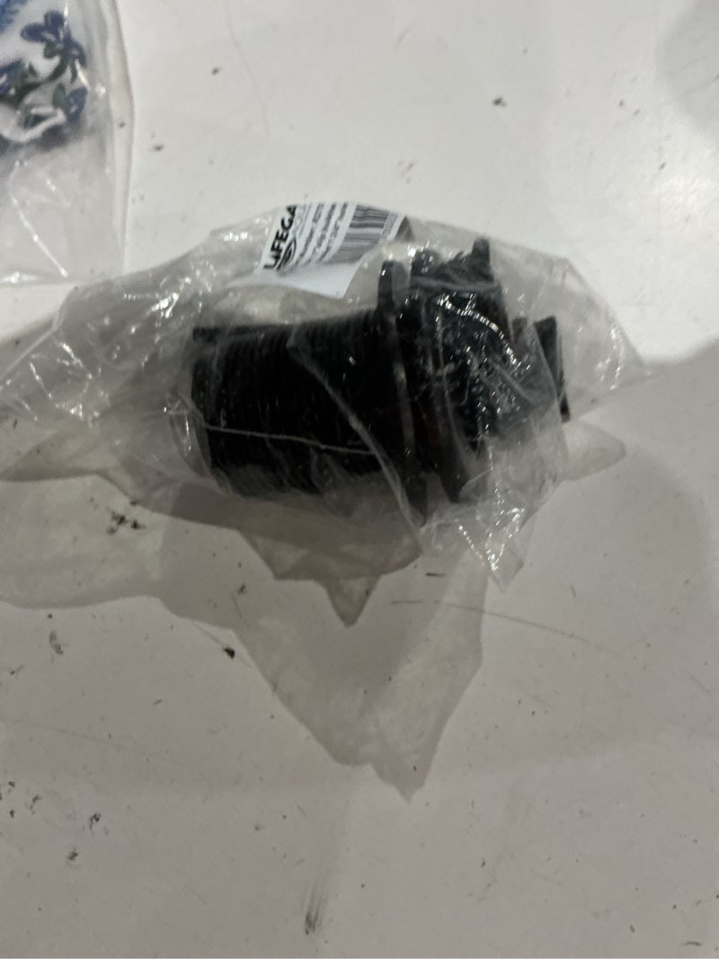 Condition photo showing As Is for lifegard aquatics 1-inch slip bulkhead fitting