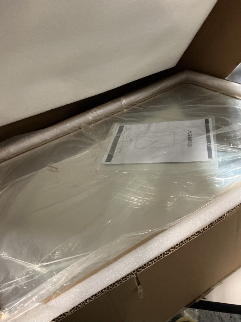 Condition photo showing Good Condition for 16x24 Inch Mirror Medicine Cabinet for Bathroom Gold Metal Frame Bathroom Medicine Cabinet with Mirror Recessed or Wall Mounted 16 x 24 inch Gold