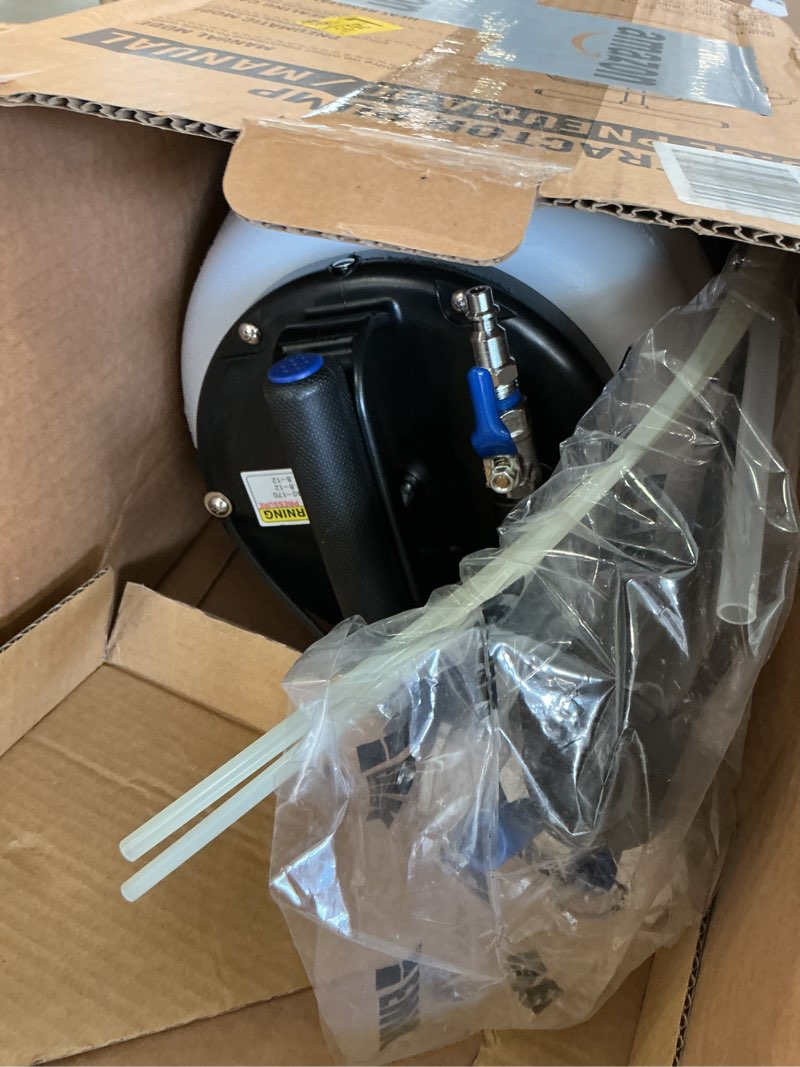 EWK 10.5L Pneumatic/Manual Oil Extractor Pump for Oil Change, Fluid Extractor for Automotive Fluids 