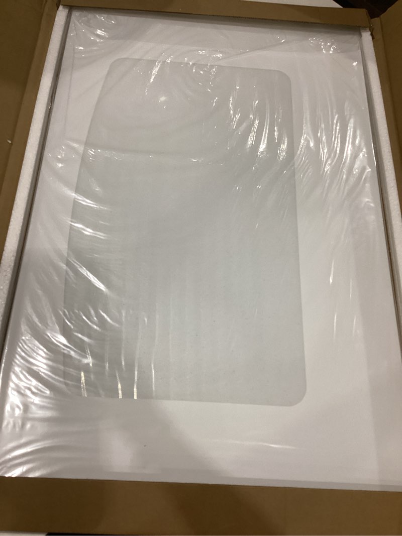 Condition photo showing Good Condition for upgraded wb57k10110 outer oven door glass compatible with ge stove exterior door glass 29.6" x 18.7" wb57k10109 range oven door outer panel replacement egr2000em jgbp28dem jgbp33dem jgbs23dem