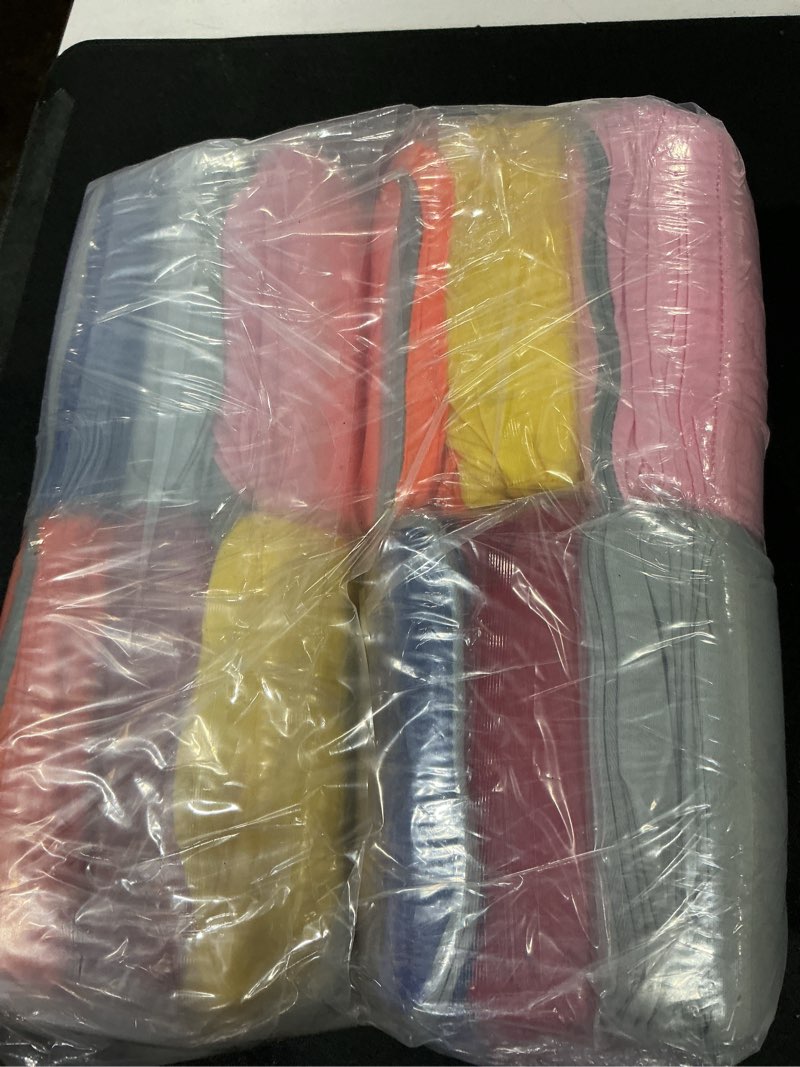 Condition photo showing New/Like New for Foam Blocks for Toddlers, 12 Pieces Soft Building Blocks for Kids, Large Foam Cubes Colourful Stacking Block Sets - Throw & Play Toys with Washable Cover(Pink, Dark Blue, Yellow, Orange, Red, Gray)