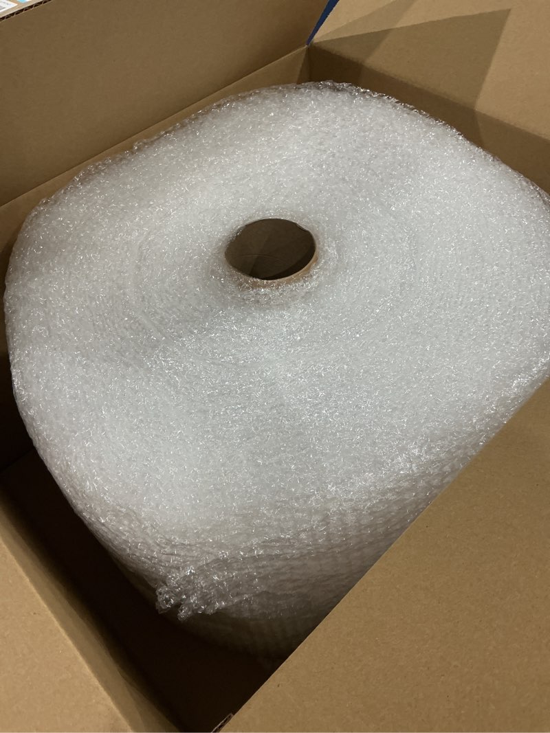 Condition photo showing Good Condition for bubble cushioning protective packaging medium 5/16" (12" wide x 100' length)