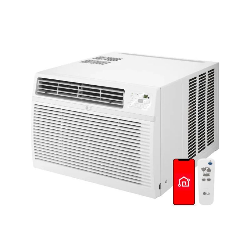 24,500 BTU Smart Wi-Fi Enabled Window Air Conditioner | Cools Up To 1,550 sq. ft.