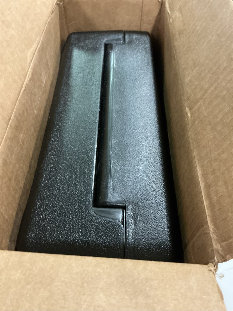 Condition photo showing Good Condition for SentrySafe Fireproof Safe Box with Key Lock, Chest Safe with Carrying Handle to Secure Money, Jewelry, Documents, 0.25 Cubic Feet, 6.3 x 15.3 x 12.1 Inches, 1160 Fire resistant box 0.25 cu. ft.