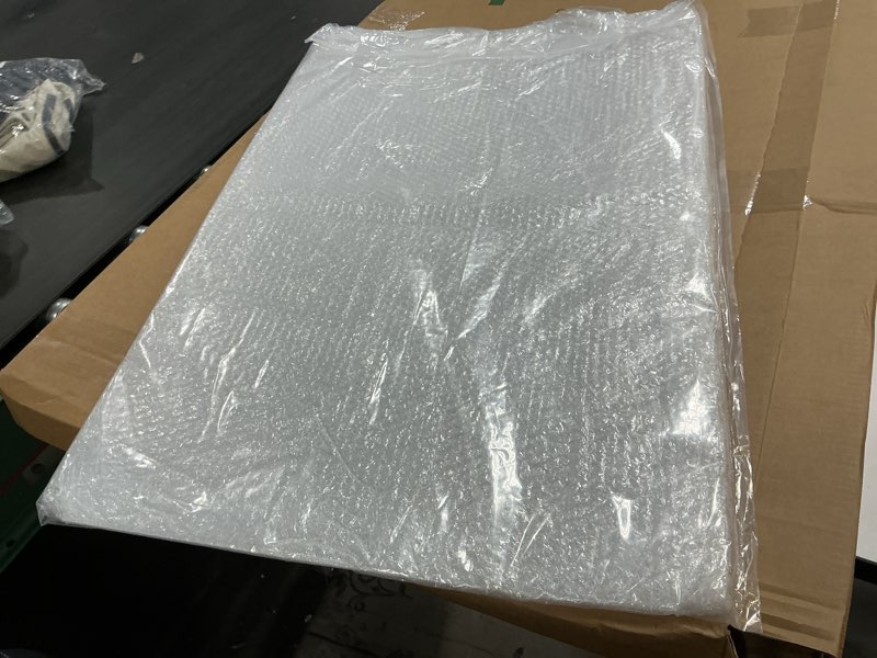 Condition photo showing New/Like New for Frienda Set of 5 Wire Shelf Liner 24 x 36 inches Heavy Duty Shelf Liners Packed Flat for Wire Shelving, Waterproof Non Adhesive Plastic Mat for Metal Rack Kitchen Shelves, Shoe Rack 24 x 36 Inch Clear 5