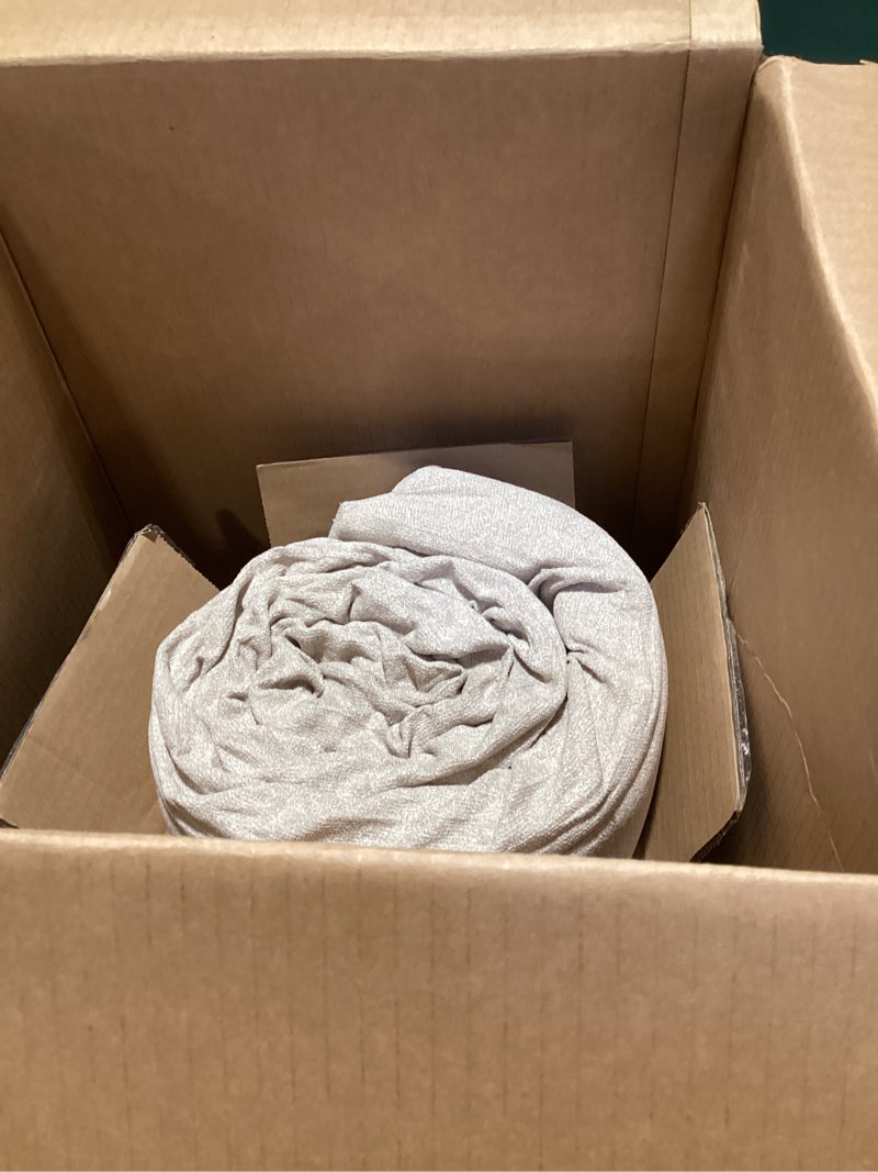 Condition photo showing Good Condition for Hearth & Harbor Upholstered King Headboard - Easy Assemble Channel Stitched Headboard King Size Bed - Wall Mounted Headboards with 3D Soundproof Wall Panels Peel & Stick Floating Headboards, Beige King 03-beige