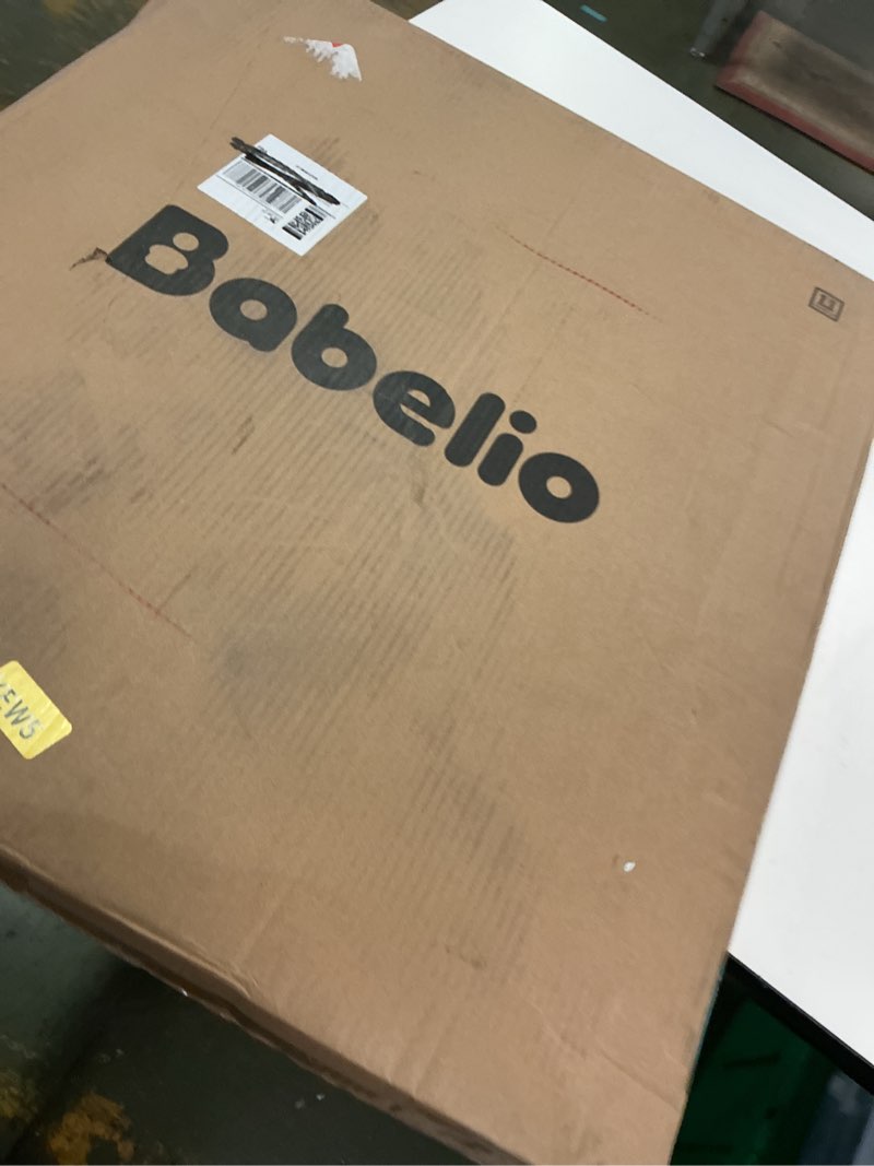 Condition photo showing Good Condition for Babelio Baby Gate for Stairs, Kitchen & Doorways, No Bottom Bar| One-Handed Operation| Auto-Close| Hardware Mount (Drill Needed) Safety Dog/Pet Gate (Black - B17, 26-43" W, 28" H)