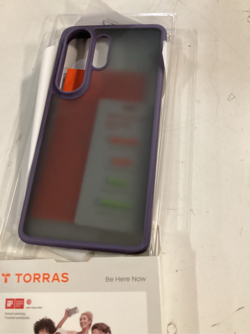 Condition photo showing Good Condition for torras for samsung galaxy s26 ultra case, [12ft military-grade protection] slim case for samsung s26 ultra case thin, matte translucent purple, thin, 6.9'' guardian series s26 ultra 6.9'' purple