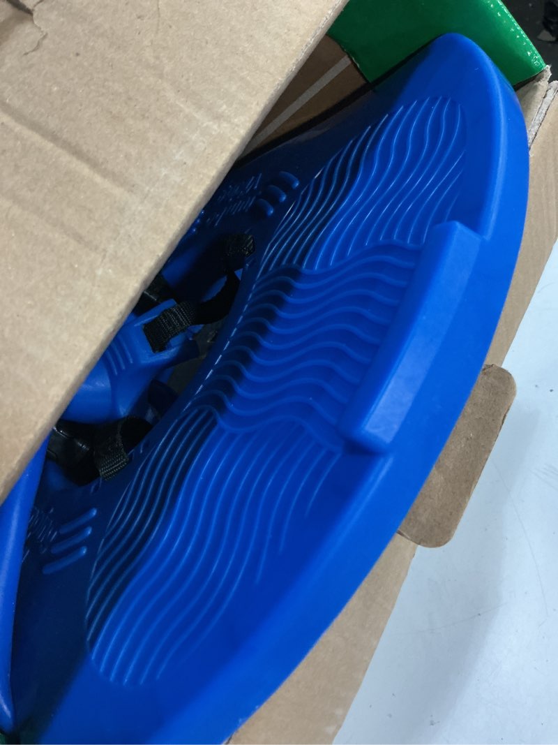 Condition photo showing Good Condition for Pogo Jumper with Handle and Ball Pump, High Jump Toy Bounce Jump Trick Board Pogo Bouncing Ball Safe and Fun Pogo Stick for Kids Boys Girls and Adults (Blue)