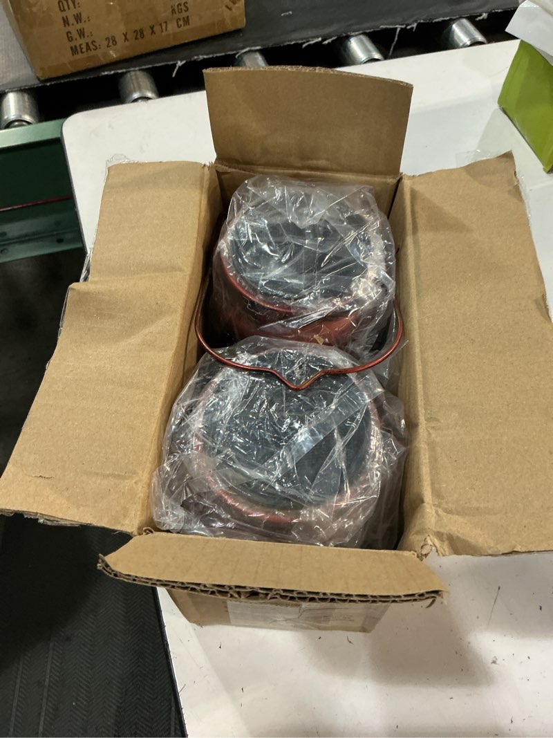 Condition photo showing Good Condition for kooper 2 pack solar lanterns outdoor waterproof birthday gifts for women mom grandma, upgraded hummingbird hanging solar lantern lights outdoor, 2 modes metal outdoor decoration for yard, patio bronze hummingbird