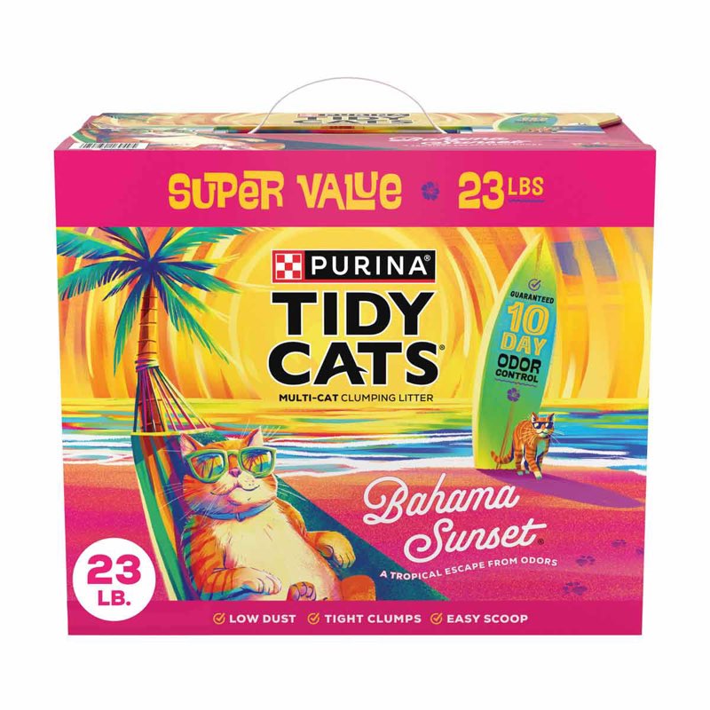 Puriny tidy cats multi cat clumping litter 