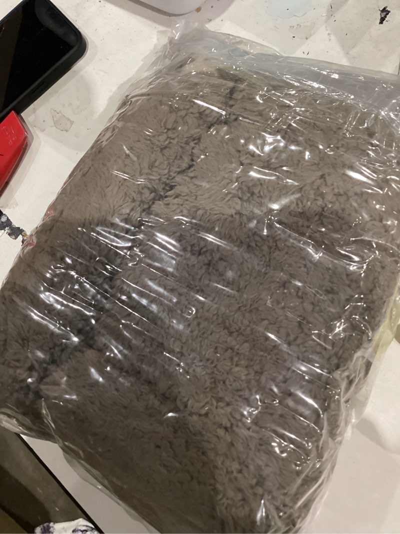 Condition photo showing As Is for Luciphia Waterproof Pet Blanket for Medium Large Dogs Soft Cat Sherpa Calming Thick Cover Leakproof Cozy Puppy Sofa Bed Car Couch Protector(Beige/Brown,30x20 inches) Beige/Brown 30x20 inches