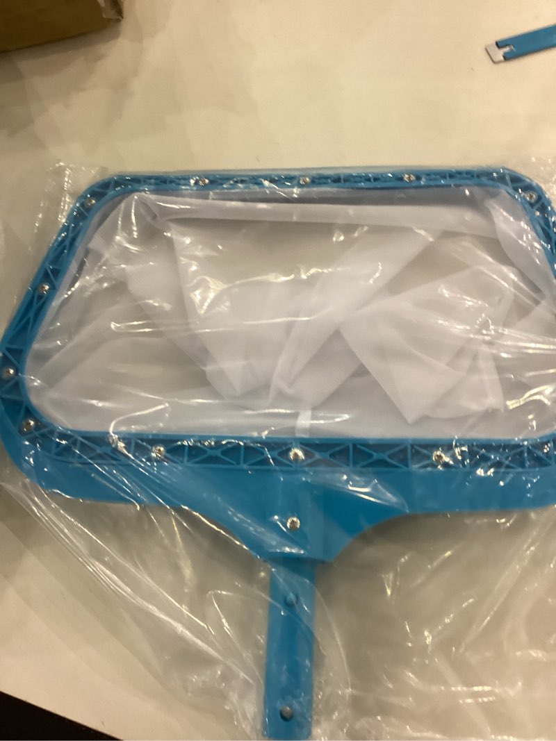 This is a swimming pool leaf skimmer net, a cleaning tool used for pools, spas, and ponds.  