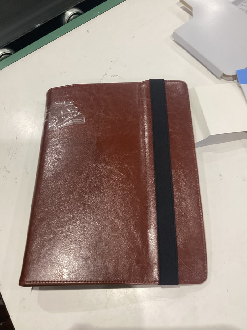onn universal tablet folio case, fits most 9 - 11" tablets - brown