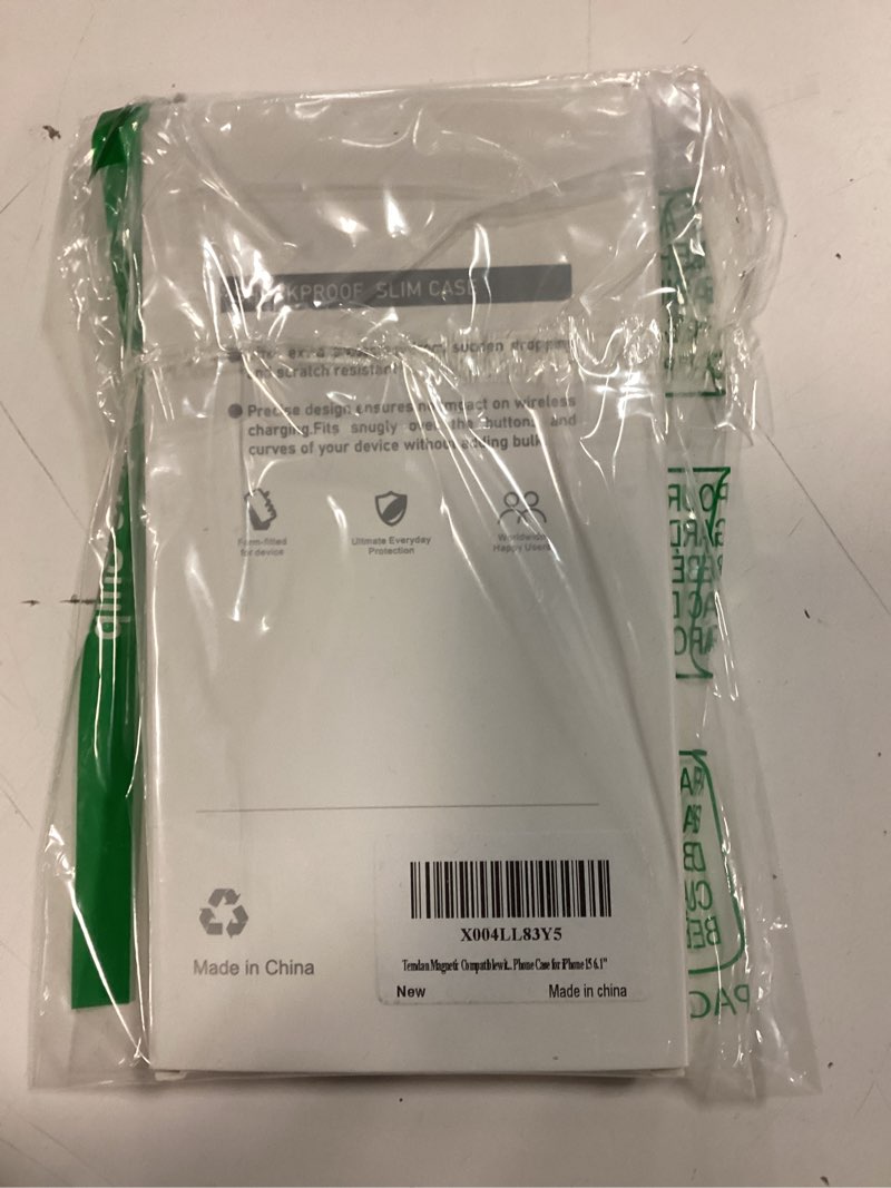 temdan magnetic compatible with iphone 15 case, [built-in invisible kickstand][compatible with magsa