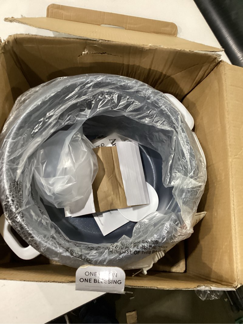 Condition photo showing Good Condition for AROMA® Rice Cooker, 3-Cup (Uncooked) / 6-Cup (Cooked), Small Rice Cooker, Oatmeal Cooker, Soup Maker, Auto Keep Warm, 1.5 Qt, White, ARC-363NG 6 Cup Cooked / 3 Cup Uncooked / 1.5 Qt. White