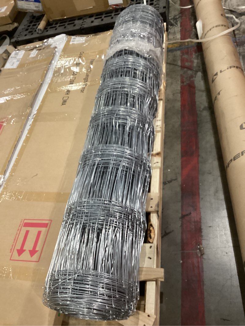 Condition photo showing Good Condition for unknown size farm fence, gauge galvanized steel field wire fencing deer fence, heavy zinc coating cattle fence