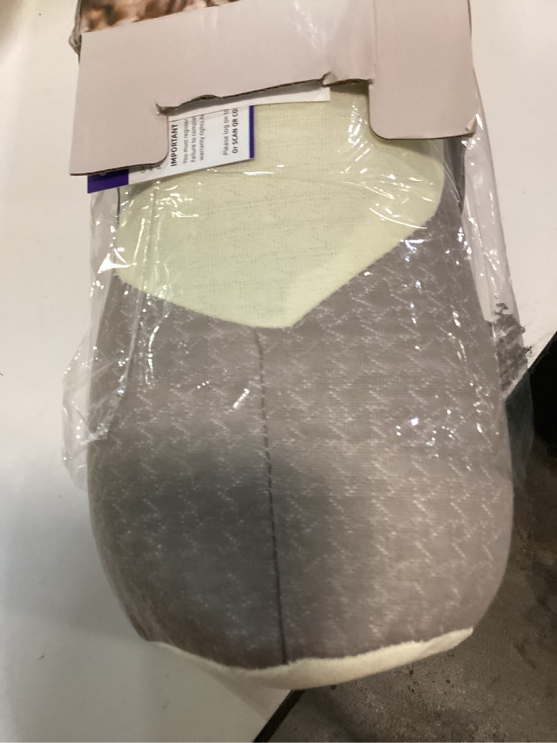 Condition photo showing Good Condition for qirelle organic buckwheat cervical neck pillow – adjustable neck roll for sleeping, ergonomic neck support bolster for side & back sleepers, pillow for neck pain relief and spine alignment