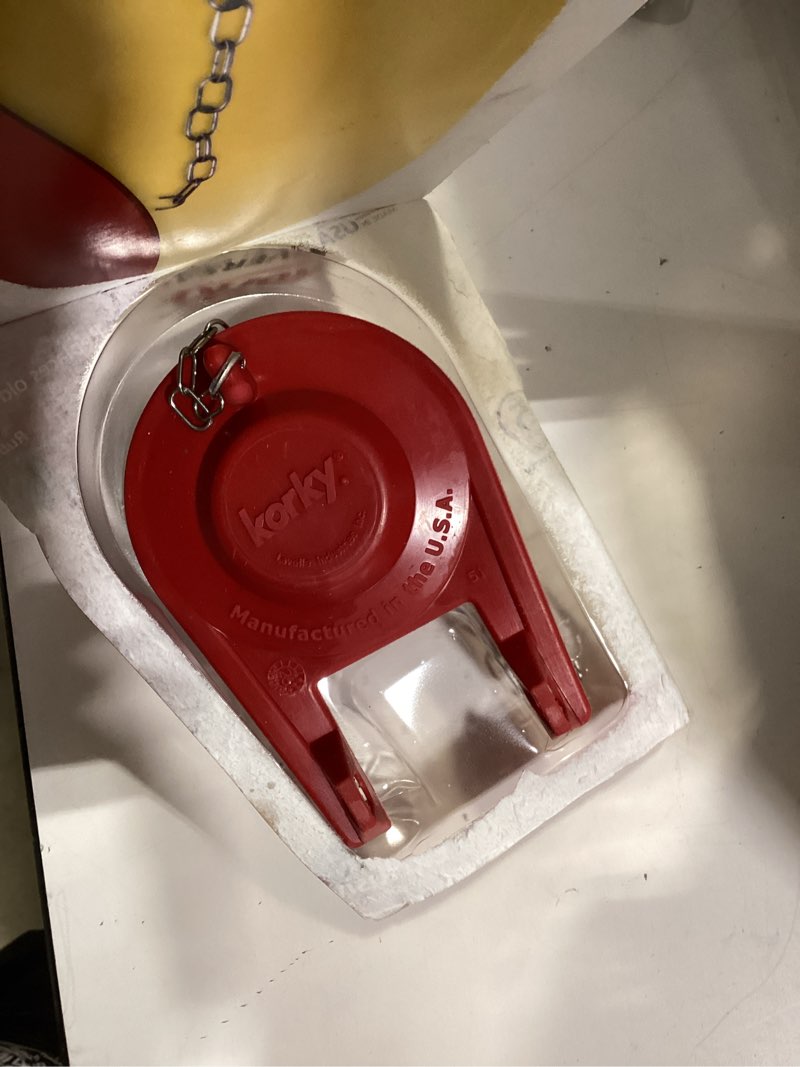 Condition photo showing Good Condition for korky plus 2.0-in rubber toilet flapper universal compatible
