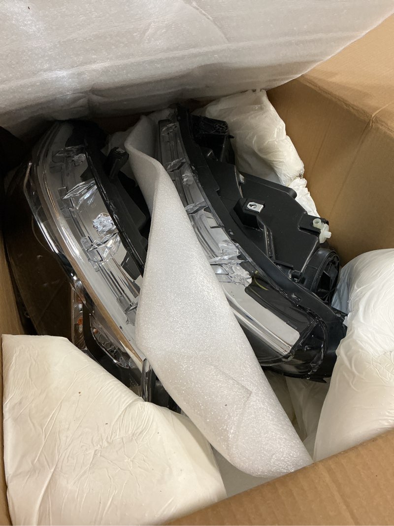 Condition photo showing Good Condition for fione headlights assembly compatible with chevy malibu 2019-2022 halogen headlamp left driver right passenger side lh rh pair(lh&rh)