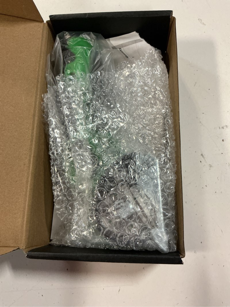 Condition photo showing Good Condition for Cardboard Cutter, Rechargeable Cordless Electric Scissors, 4V Upgrade Motor Electric Box Cutter with 2 Blades, Safety Lock & LED Light, Powerful Cutting for Cardboard Box, Plastic, Leather Green