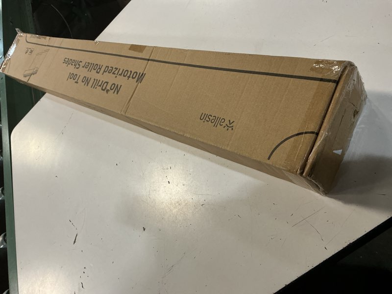 Condition photo showing New/Like New for allesin zen no drill no tools blackout roller shades for windows, (white 34.5 x 48), renter-friendly, uv protection, no-drill pull-down blinds for home, bedroom, office, living room 34.5"w x 48"h white