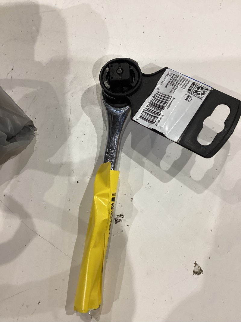 Condition photo showing As Is for kobalt 90-tooth 3/8-in drive full polish handle ratchet