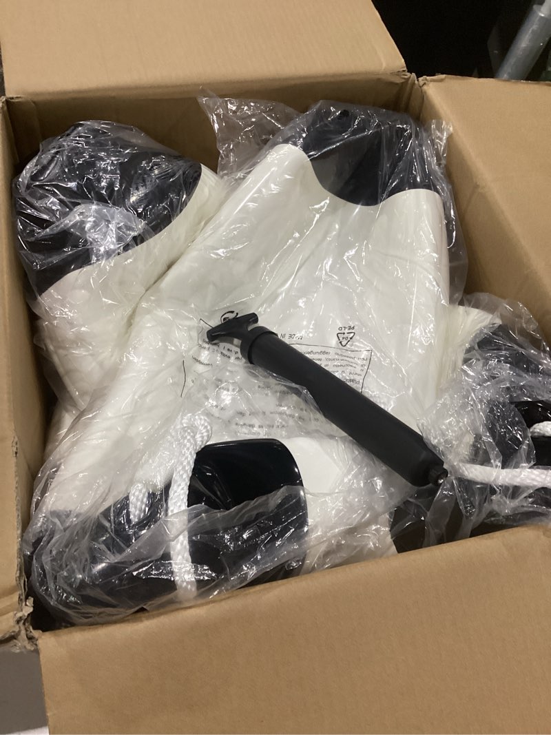 Condition photo showing Good Condition for boat fenders 4 pack ribbed twin eyes boat fenders bumpers for docking, comes with ropes and pump to inflate ?carbon black