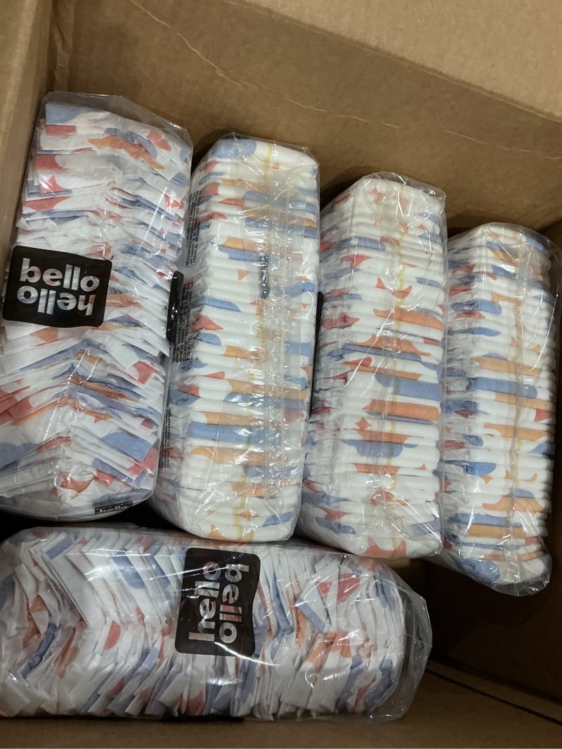 Condition photo showing Good Condition for hello bello diapers assorted gender neutral surprise pack, newborn 128ct gender neutral surprise 128 count