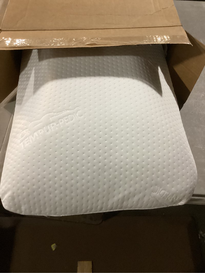 Condition photo showing Good Condition for Tempur-Pedic Memory Foam Symphony Pillow Luxury Soft Feel, Standard, White 1