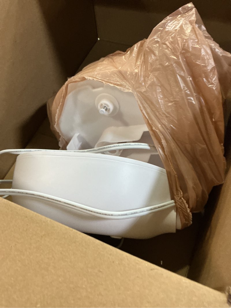 Condition photo showing As Is for Frida Baby 3-in-1 Cool Mist Humidifier for Large Rooms, Top Fill Humidifier for Bedroom, Allergy Relief, 60 Hour Runtime + Nightlight, Auto Shut-Off, Quiet, Carry Handle, Essential Oil Diffuser