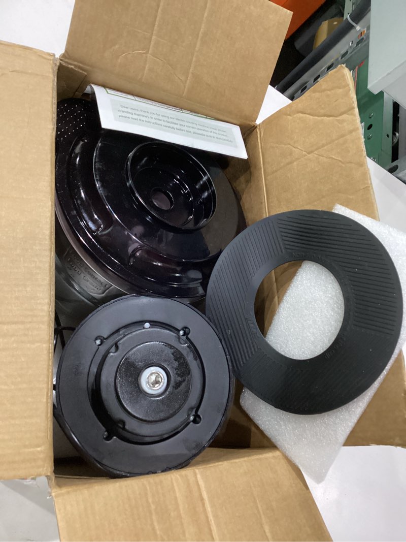 Condition photo showing Good Condition for used 3-speed electric food processor: meat grinder, vegetable chopper & baby food maker - 300w, 2 bowls (8 cup stainless steel+8 cup glass), quiet operation