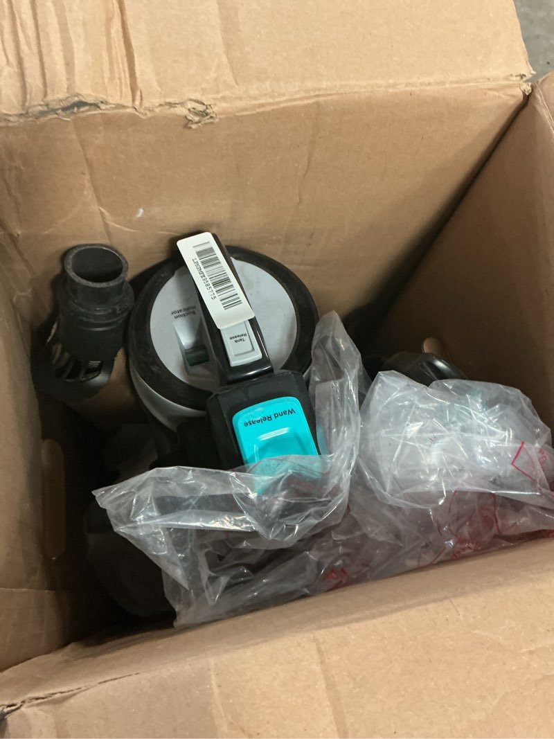 Condition photo showing As Is for Bissell 2254 CleanView Swivel Rewind Pet Upright Bagless Vacuum, Automatic Cord Rewind, Swivel Steering, Powerful Pet Hair Pickup, Specialized Pet Tools, Large Capacity Dirt Tank, Teal