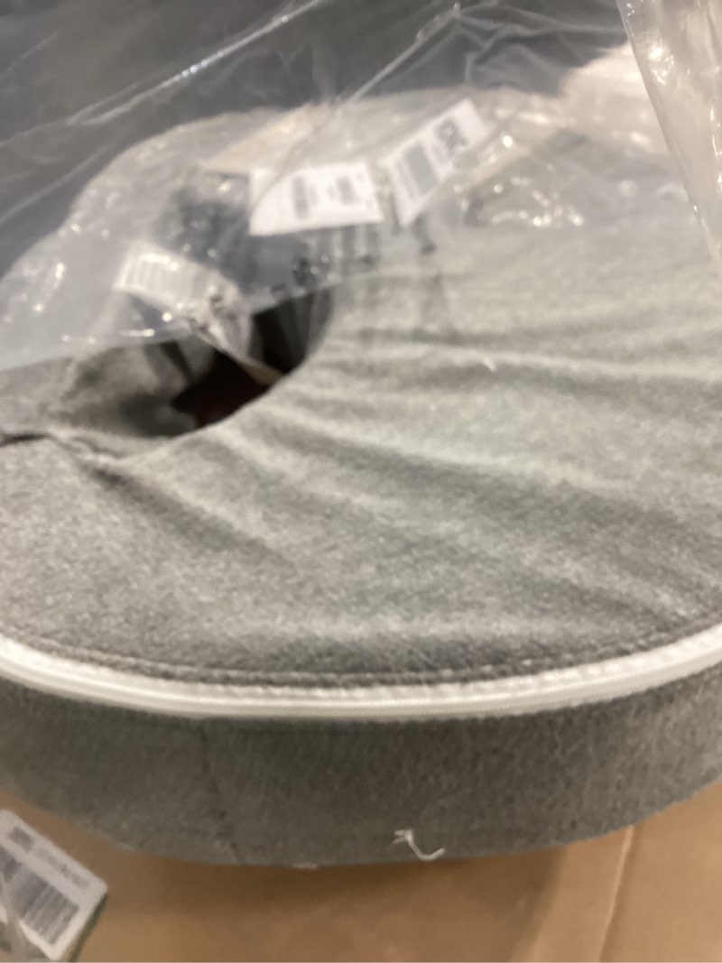 Condition photo showing Good Condition for my brest friend nursing pillow - deluxe - enhanced comfort w/ slipcover - ergonomic breastfeeding pillow for ultimate support for mom & baby - adjustable pillow w/ handy side pocket, evening grey