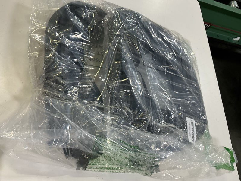 Condition photo showing Good Condition for daisyinner 2 pcs beach chair umbrella canopy extra large foldable chair sun shade with adjustable clamp for beach camping fishing lounge outdoor (black) 2 black