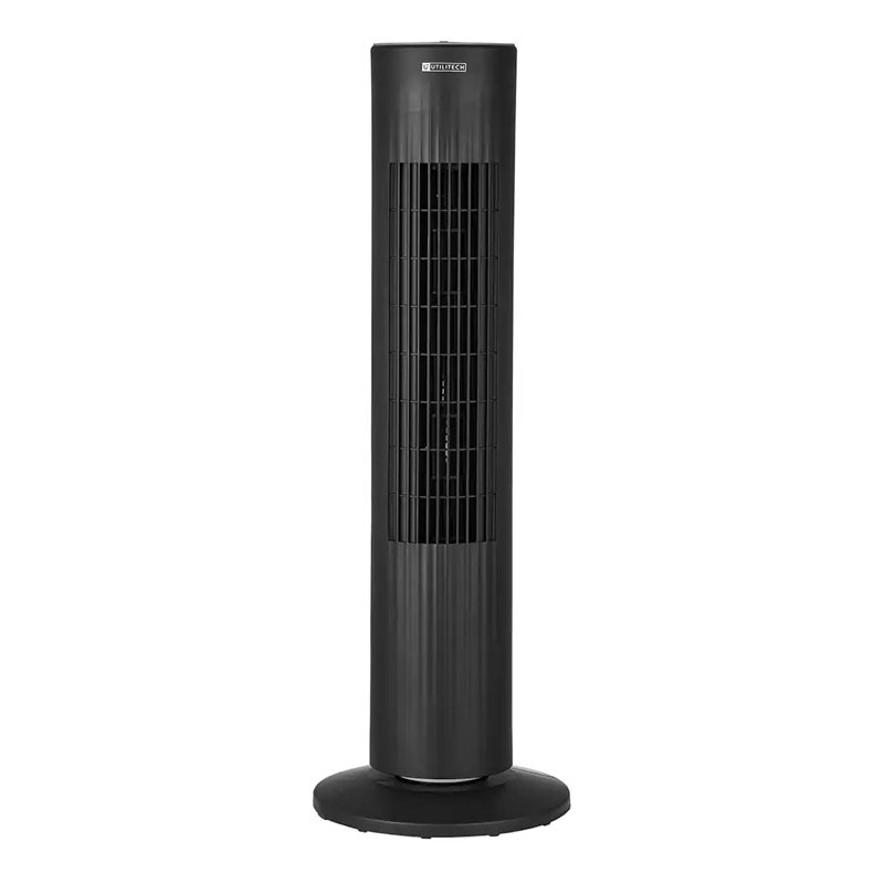 5k+ bought last week utilitech 28-in indoor oscillating tower fan, in black/matte