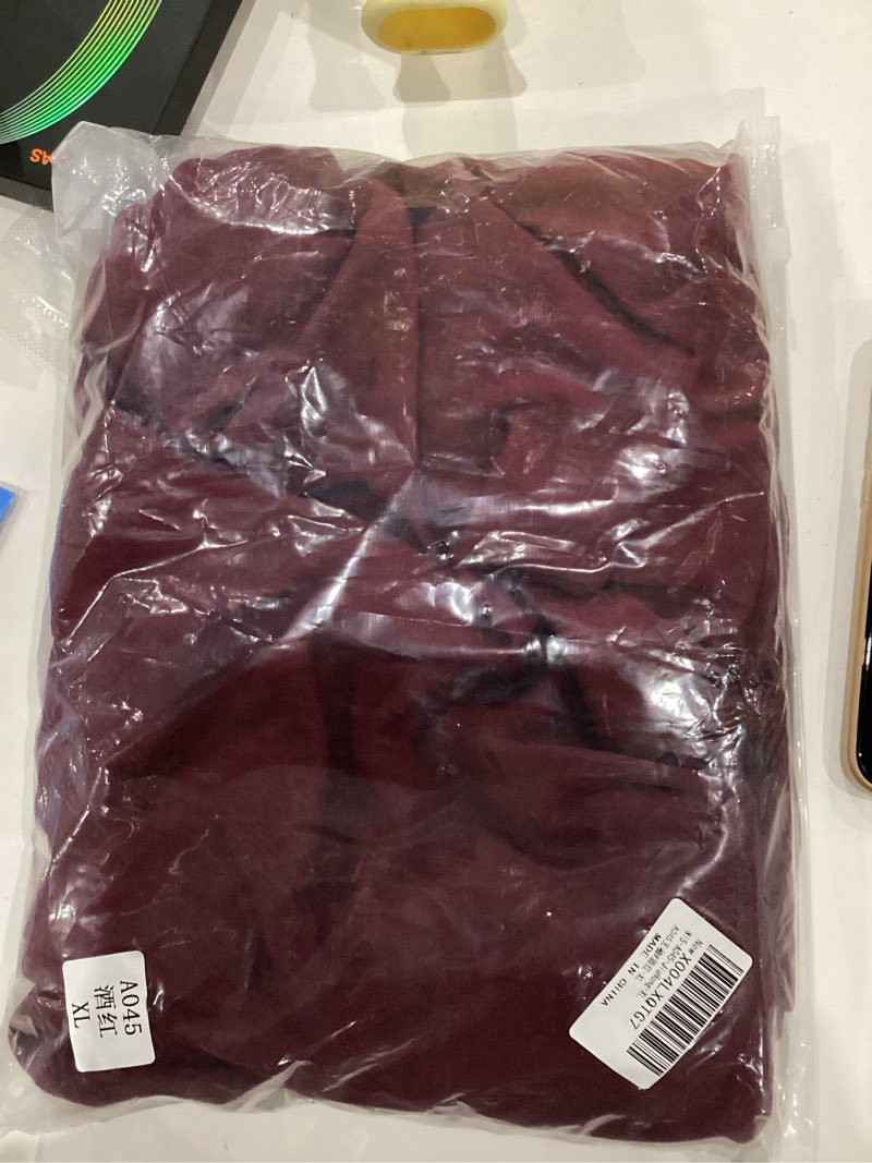 Condition photo showing New/Like New for Nova In Sky Women's 2025 One Shoulder Bodycon Ruched Midi Dresses Slit Formal Cocktail Fall Wedding Guest Dresses Wine Red Small