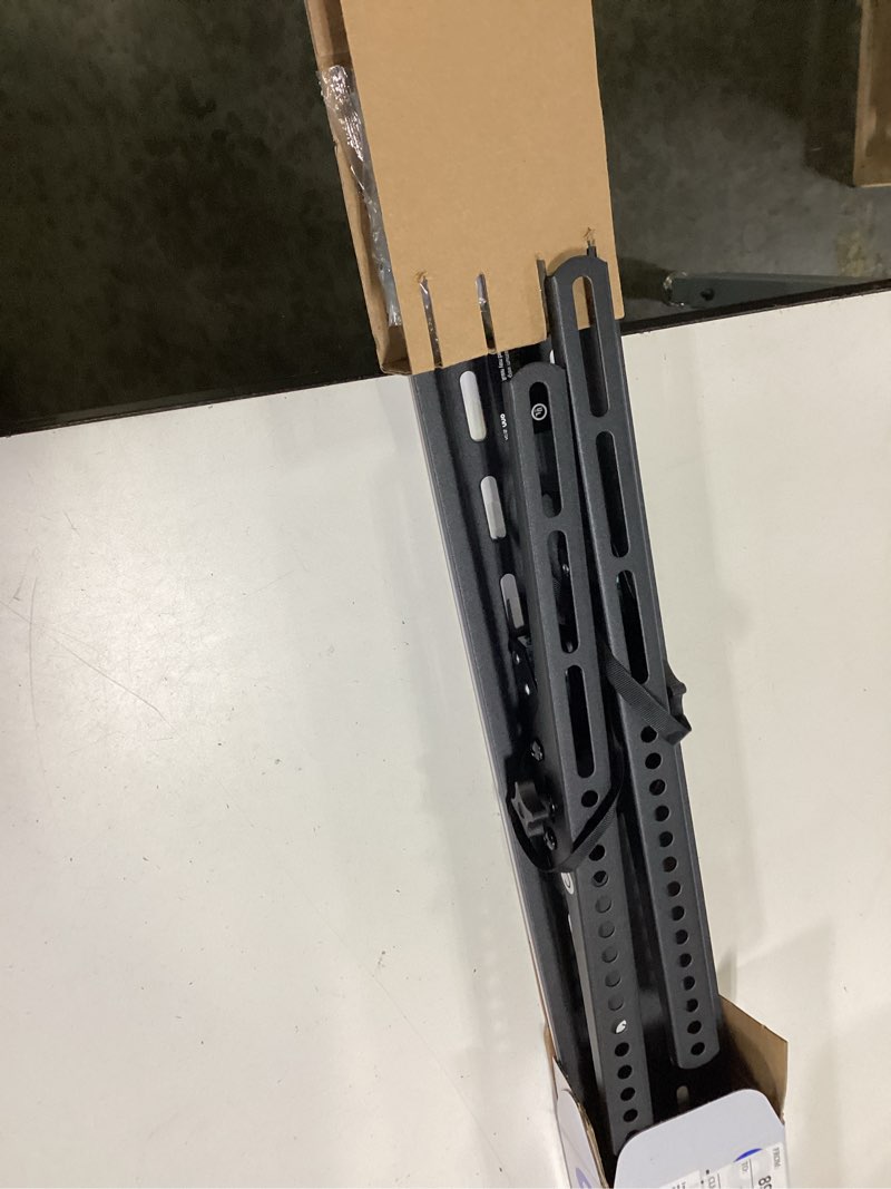 Condition photo showing New/Like New for onn tilting tv wall mount for 50" to 86" tv's, ul listed, up to ±12° tilting