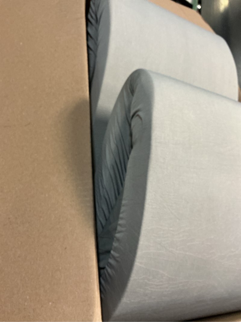 Condition photo showing Good Condition for Foam Ball Pit, 47.2"x 13.8" Large Ball Pits for Toddlers, Soft Round Kiddie Baby Playpen Ball Pool for Kids, Ideal Gift for Babies Indoor and Outdoor Game, Grey, (Balls not Included) 47.24 IN Grey