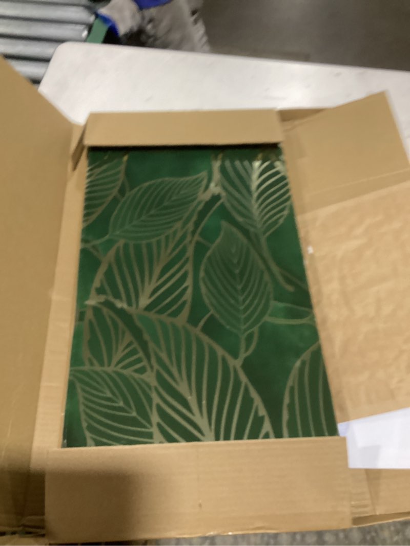 Condition photo showing Good Condition for haimin wall panels peel and stick 10 pieces 23.6x11.8in (19.4 sq. ft. coverage) lightweight backsplash marble look tile (not real marble) ideal for kitchen bathrooms living rooms bedrooms green gold-012
