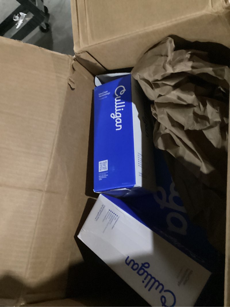 culligan maxclear 3 gallon gravity water filter system, brushed stainless-steel countertop water fil