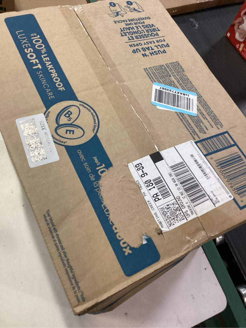Condition photo showing New/Like New for pampers pure protection baby diapers, size 1 (8-14 lbs), 198 count, up to 100% leakproof, premium plant-based skin protection, hypoallergenic soft diapers size 1 198