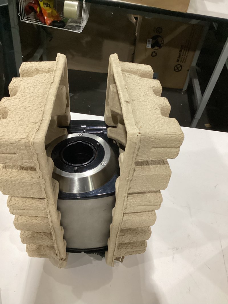 Condition photo showing As Is for Missing parts Cuisinart Coffee Grinder, Electric One-Touch Automatic Burr Coffee Grinder with 18-Position Grind Selector, Cup Size Selector for 4 – 18 Cups, DBM-8P1, Black Stainless Burr Mill Stainless Steel