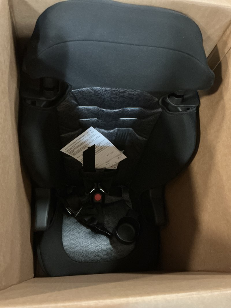 Condition photo showing Good Condition for cosco kids finale 2-in-1 toddler booster car seat, fiberwave ii, black/grey