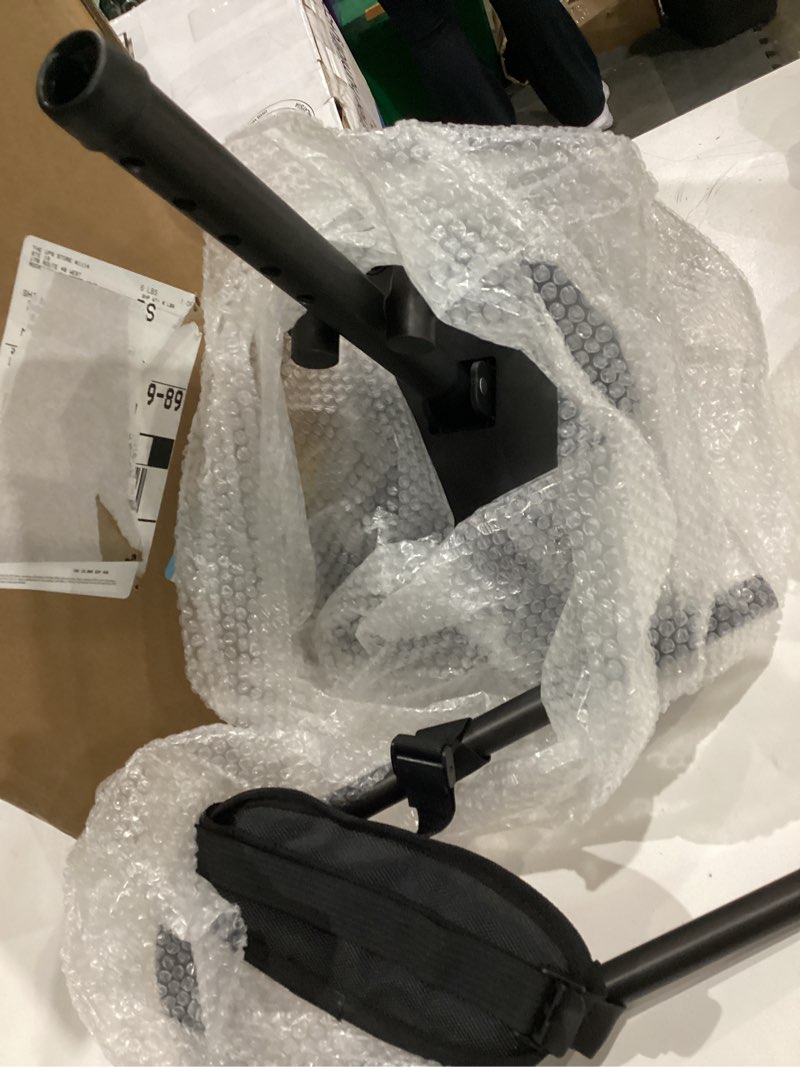 Condition photo showing Good Condition for hands free knee crutch for adults, adjustable kneepad, four-corner non-slip base, lightweight aluminum, left/right leg support for foot & ankle surgery recovery, crutch & knee scooter alternative