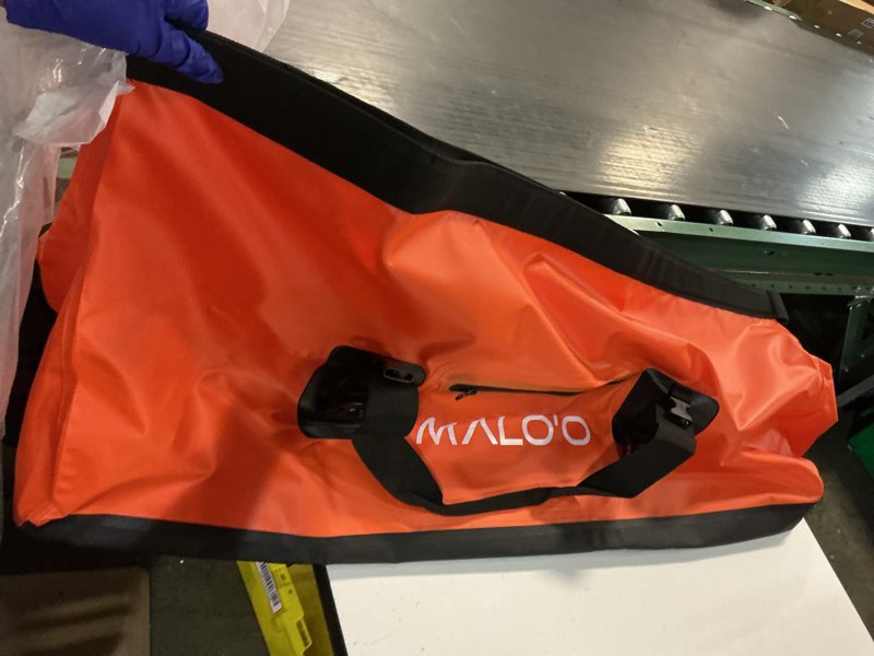 Condition photo showing Good Condition for malo’o waterproof dry duffel, heavy-duty roll top waterproof gear bag with shoulder strap & molle lo